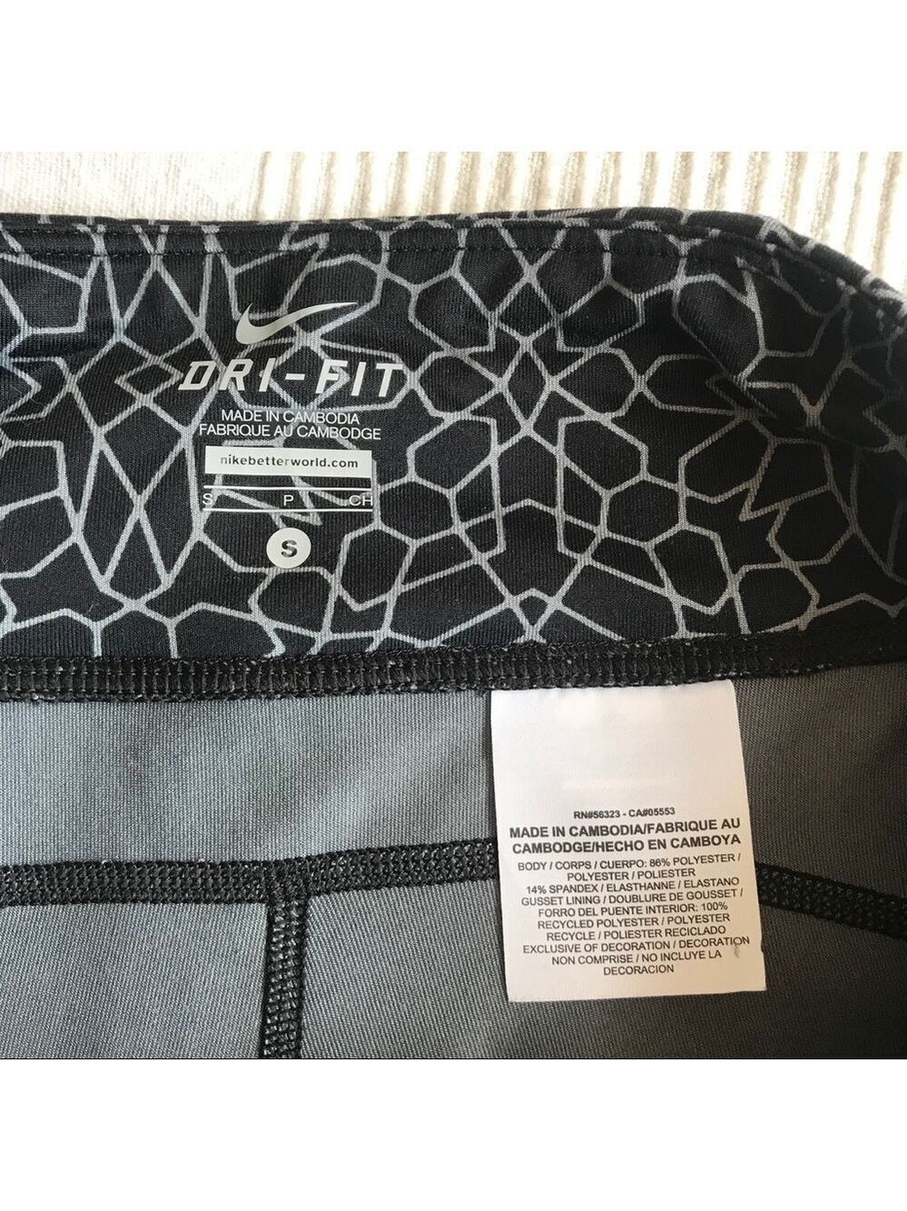 NIKE DriFit Power Racer Lightspeed Running Capris - Picture 8 of 9